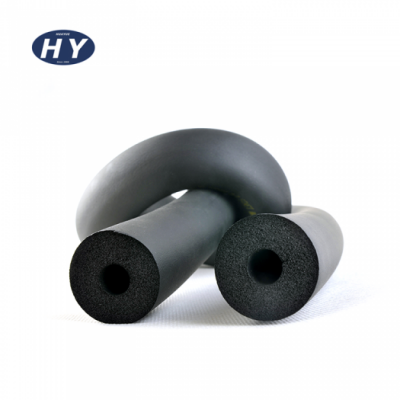 Rubber Foam Air Conditioner Pipe Adhesive Acoustic Black Closed Cell Nbr Heat Insulation